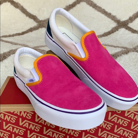 VANS CLASSIC SLIP ON PLATFORM MINI CORD WMNS - Picture 2 of 16